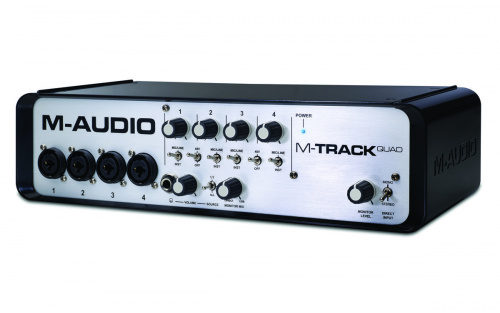 Аудіо інтерфейс M-Audio M-Track Quad - JCS.UA