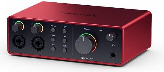 USB интерфейс Focusrite Scarlett 4i4 4th Gen