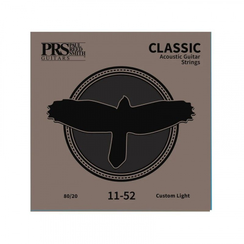 Струны PRS Classic Acoustic Strings, Custom Light 11-52 - JCS.UA