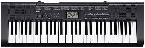 Musikmesse 2017! Новые портативные синтезаторы Casio CTK-3500, CTK-2550 и CTK-1550
