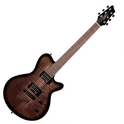 Электрогитара GODIN 021185 - LG SIGNATURE Trans Black Flame AA - JCS.UA фото 2