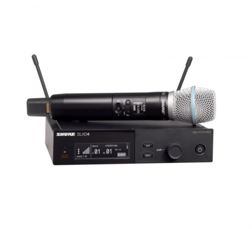 Цифровая вокальная радиосистема Shure SLXD24E/B87A-S50 - JCS.UA