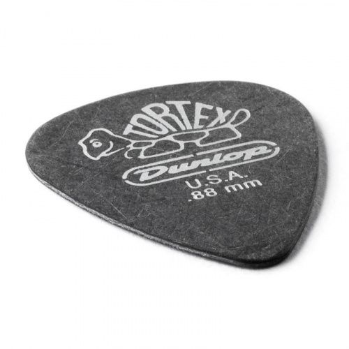 Медиаторы DUNLOP 488P.88 TORTEX PITCH BLACK STANDARD PICK .88MM - JCS.UA фото 3