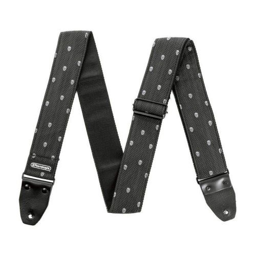 Ремень Dunlop D67-07 Jacquard Grey Skull - JCS.UA