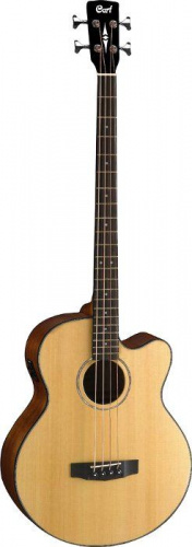 Акустическая бас-гитара Cort AB850F NAT w/bag - JCS.UA