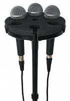 Держатель-лоток для 6 микрофонов GATOR FRAMEWORKS GFW-MIC-6TRAY Multi Microphone Tray Holds 6 Microphones - JCS.UA