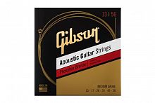 Струны для акустических гитар GIBSON SAG-PB13 PHOSPHOR BRONZE ACOUSTIC GUITAR STRINGS 13-56 ULTRA-LIGHT - JCS.UA