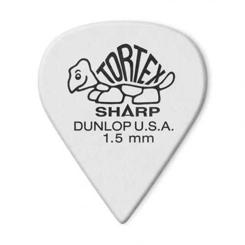 Медіатори DUNLOP 412P1.50 TORTEX SHARP PICK 1.50MM - JCS.UA