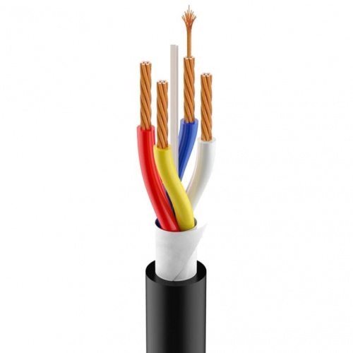 Гибкий акустический кабель Roxtone HFSC425, 4х2.5 кв. мм, вн. диаметр 12 мм, 100 м - JCS.UA