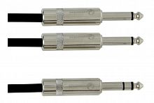 Инсертный кабель GEWA Pro Line Stereo Jack 6,3мм/2x Mono Jack 6,3мм (1,5м) - JCS.UA
