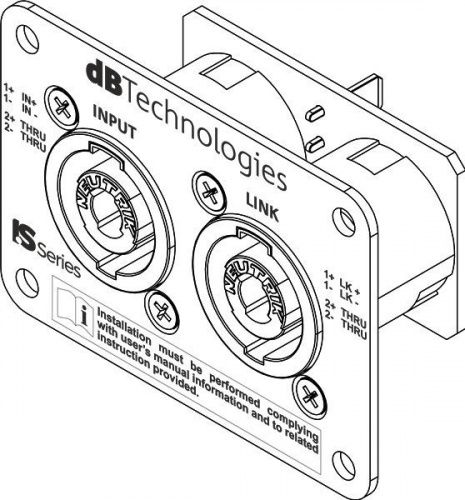 Панель dB Technologies SP-IS SpeakON® - JCS.UA фото 2