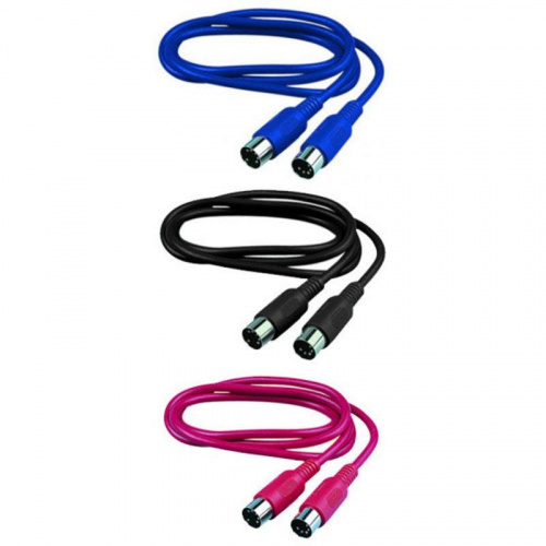 Кабель Reloop MIDI cable 3.0 m blue - JCS.UA фото 2