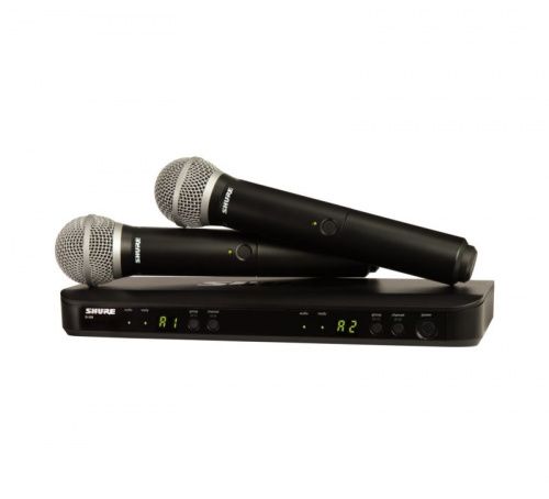 Бездротова вокальна система Shure BLX288E/PG58-K3E - JCS.UA