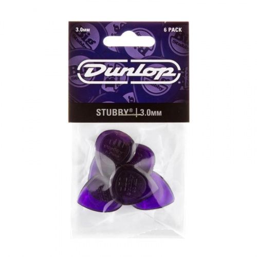 Медіатори DUNLOP 474P3.0 STUBBY JAZZ PICK 3.00MM - JCS.UA фото 4