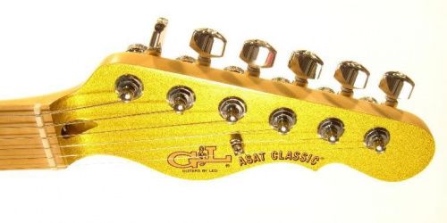 Электрогитара G&L ASAT CLASSIC (Yukon Gold, maple, 1-ply Black). №CLF067623 - JCS.UA фото 6