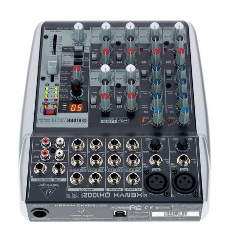 Микшерный пульт Behringer XENYX QX1002 USB - JCS.UA фото 3