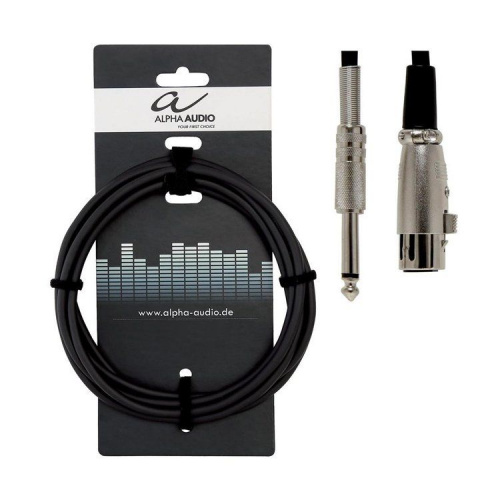 Мікрофонний кабель Alpha Audio Basic 190.070 - JCS.UA