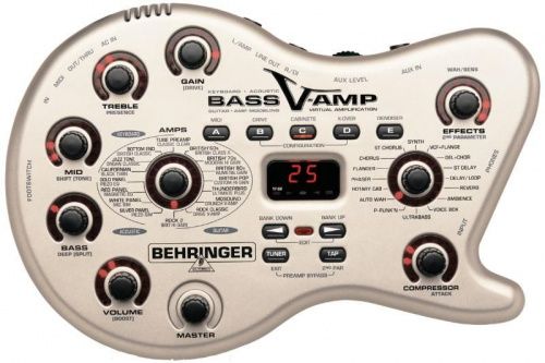 Процесор ефектів Behringer V-AMP BASS LX1B - JCS.UA