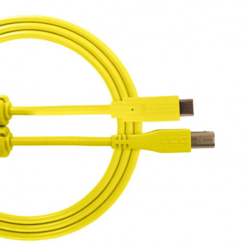 Кабель UDG Ultimate Audio Cable USB 2.0 C-B Yellow Straight 1,5m - JCS.UA