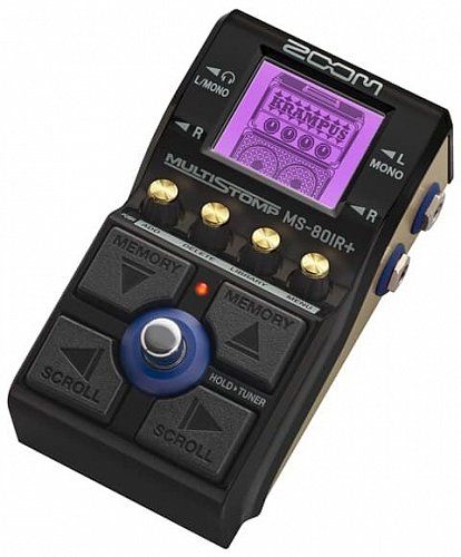 Zoom MS-80IR+ MultiStomp: Революция в кармане гитариста