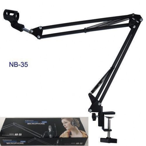 Микрофонная стойка-пантограф HL AUDIO NB-35 Microphone Suspension Boom Scissor Arm Stand - JCS.UA фото 5