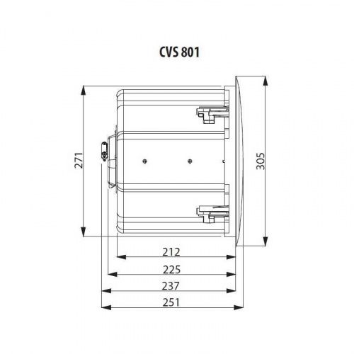 Акустична система Tannoy CVS 801 BK - JCS.UA фото 2