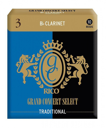 Тростини для кларнета D'ADDARIO Grand Concert Select - Bb Clarinet #3.0 - 10 Pack - JCS.UA