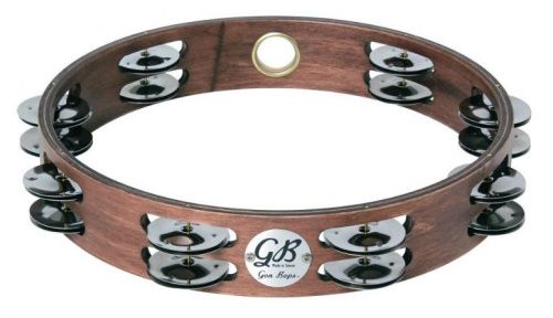 Тамбурин GON BOPS PTAMW2 WOOD TAMBOURINE DOUBLE ROW JINGLES - JCS.UA