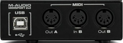 Аудиоинтерфейс M-Audio MidiSport 2X2 - JCS.UA фото 2