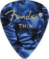 Набір медіаторів Fender 351 PREMIUM CELLULOID BLUE MOTO THIN 098-0351-702 - JCS.UA