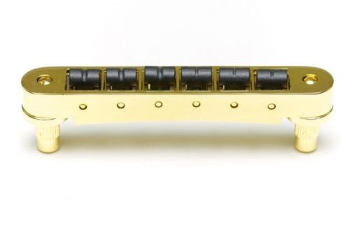 Бридж GRAPH TECH PS-8843-G0 STRING SAVER RESOMAX NV1 AUTOLOCK BRIDGE 4MM GOLD  - JCS.UA фото 2