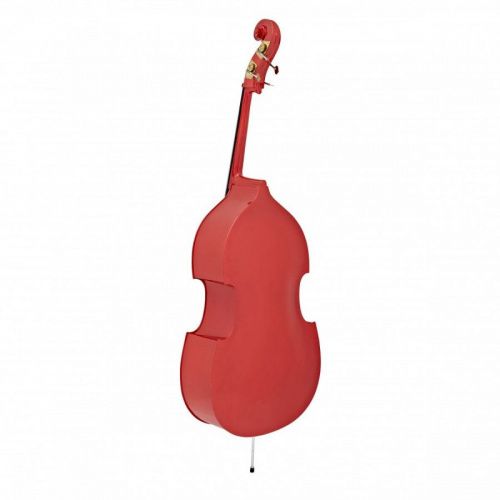 Контрабас STENTOR 1950LCRD Harlequin Rockabilly Double Bass 3/4 (Red) - JCS.UA фото 5