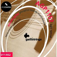 Струни для акустичної гітари Gallistrings AGP1152 LIGHT SPECIAL - JCS.UA