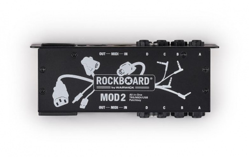 Патч панель для педалборд ROCKBOARD MOD 2 V2 All-in-One TRS, Midi & USB Patchbay - JCS.UA фото 5