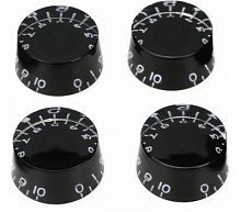 Набор ручек потенциометров GIBSON PRSK-010 SPEED KNOBS BLACK - JCS.UA