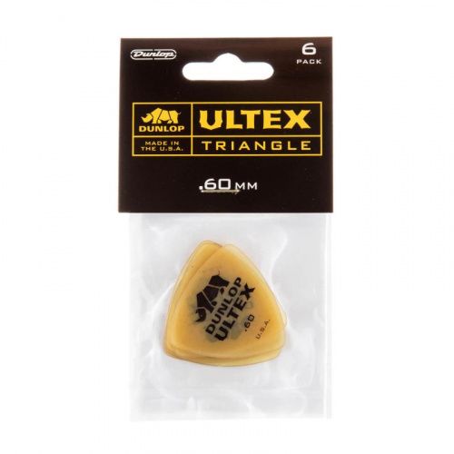 Медиаторы DUNLOP 426P.60 ULTEX TRIANGLE PICK .60MM - JCS.UA фото 4