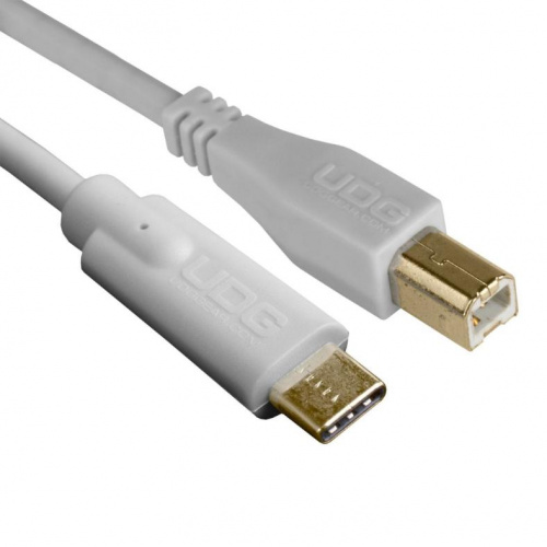 Кабель UDG Ultimate Audio Cable USB 2.0 C-B White Straight 1,5m  - JCS.UA фото 4
