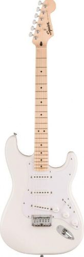 Електрогітара SQUIER BY FENDER SONIC STRATOCASTER HT MN ARCTIC WHITE - JCS.UA