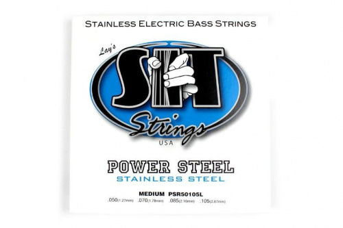 Струни для бас-гітар SIT STRINGS PSR50105L - JCS.UA