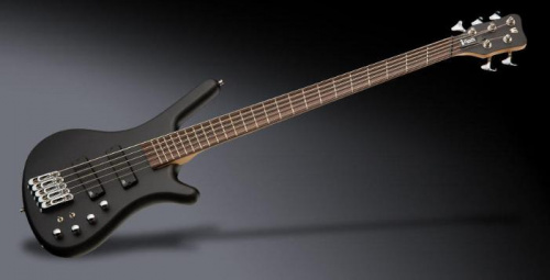 Бас-гітара WARWICK RockBass Corvette Multiscale, 5-String (Solid Black Satin) - JCS.UA фото 5