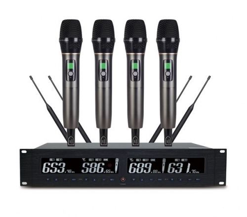 Беспроводная микрофонная система Emiter-S TA-U809H с ручными микрофонами - JCS.UA