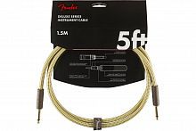 Кабель инструментальный FENDER CABLE DELUXE SERIES 5' TWEED - JCS.UA