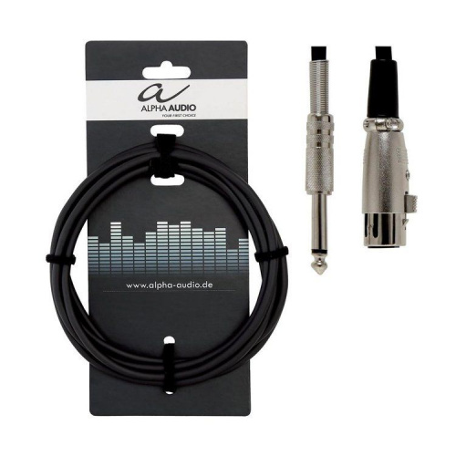 Микрофонный кабель Alpha Audio Basic 190.065 - JCS.UA