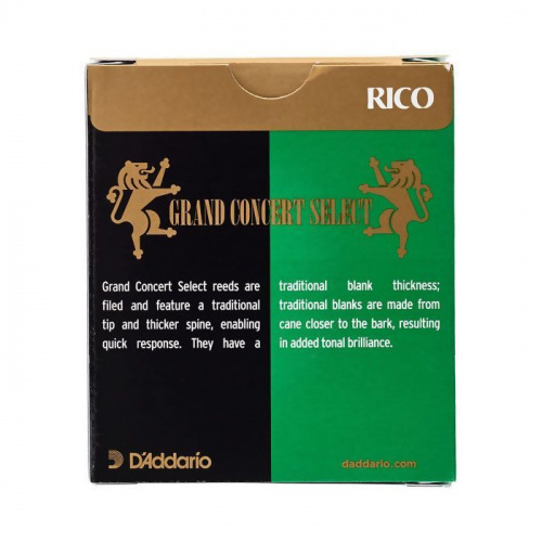 Трость для альт саксофона D'ADDARIO RGC10ASX350 Grand Concert Select - Alto Sax # 3.5 (1шт) - JCS.UA фото 2