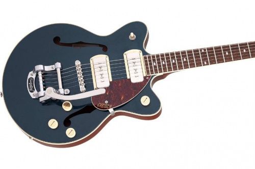 Гитара полуакустическая GRETSCH G2655T-P90 STREAMLINER CENTER BLOCK JR P90 WITH BIGSBY TWO-TONE MIDNIGHT SAPPHIRE - JCS.UA фото 6
