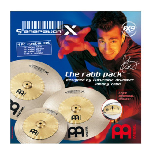 Набор Meinl GX-12/16/18 Generation X The Rabb Pack Cymbal Set - JCS.UA