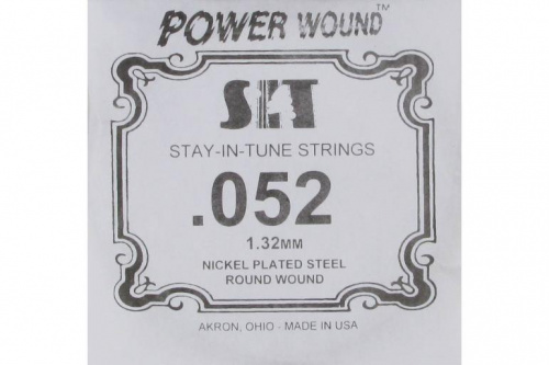 Струна для электрогитары SIT STRINGS 052PW - JCS.UA