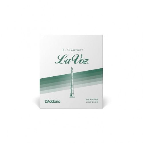 Трость для кларнета DADDARIO La Voz - Bb Clarinet Medium Hard (1шт) - JCS.UA фото 2