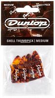 Медиаторы (коготь) Dunlop 9022P Shell Plastic Thumbpicks Medium (4 шт) - JCS.UA