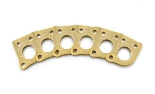 Пластины для колков GRAPH TECH PRT-952-214-G0 Premium Plates For 45 Degree Screw Hole - Gold - JCS.UA
